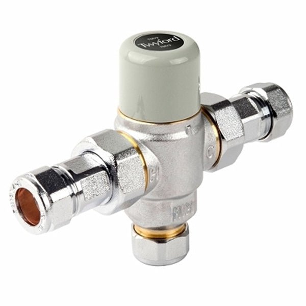 Twyford Thermostatic Mixing Valve 15mm - Chrome - SF1037XX - TAP 'N' SHOWER