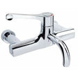 Twyford Sola Thermostatic Surgeons Wall Mixer Lever Tap Fixed Spout - Chrome - SF1131CP - TAP 'N' SHOWER