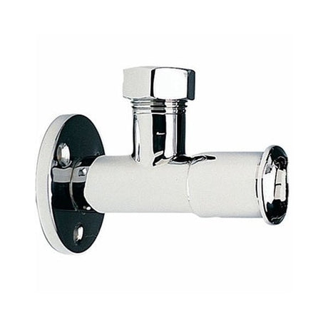 Twyford Sola Bib Extension Tube/Wall Plate 190mm Single - SF2706CP - TAP 'N' SHOWER