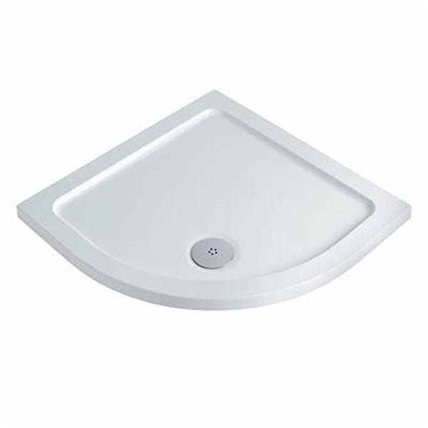 Twyford Shower Tray Quadrant Flat Top 900×900 - White - TR6531WH - TAP 'N' SHOWER