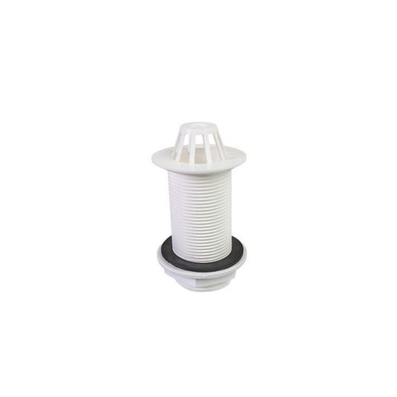 RAK Ceramics Long Tailed Plastic Body Urinal Waste - White - URIWASTE