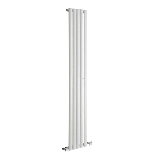 Ultraheat Sofi Single Designer Vertical Radiator, 1500mm H x 239mm W, White