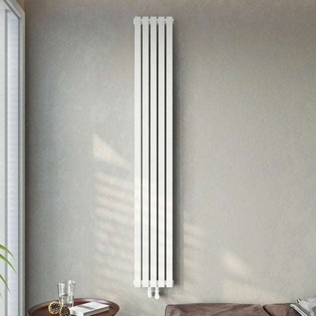 Ultraheat Linear Double Designer Vertical Radiator, 2000mm High x 268mm Wide - White - LD2005W