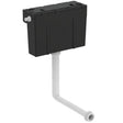 Armitage Shanks Conceala 3 Cistern w Side Inlet and Pneumatic Dual Flush - Black - S332667