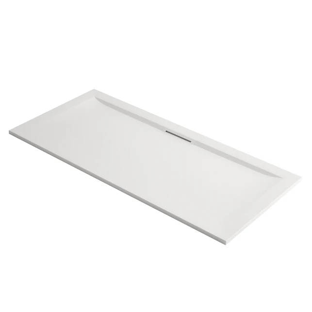 Mira 0 Upstands Rectangle Shower Tray 1600 x 800 - White - 1.1898.136.WH