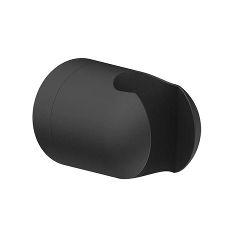 Duravit Universal Round Shower Handset Holder - Matt Black - UV0620001046