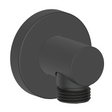 Duravit Universal Round Shower Wall Outlet - Matt Black - UV0630008046
