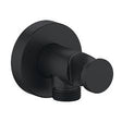 Duravit Round Wall Outlet Valve 55 x 102 x 55mm - Matt Black - UV0630009046
