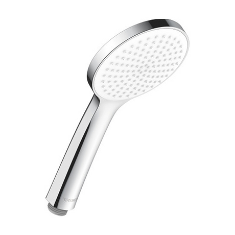 Duravit Universal Shower Handset 110mm with 1 Spray Pattern - Chrome / White - UV0650013010