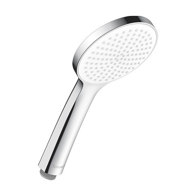 Duravit Universal Shower Handset 110mm with 1 Spray Pattern - Chrome / White - UV0650013010