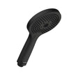 Duravit Round 120mm Hand Shower with Silicone Nozzles - Matt Black - UV0652017046 - TAP 'N' SHOWER