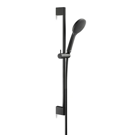 Duravit Universal 1 Spray Shower Slider Rail Kit - Matt Black - UV0680001046