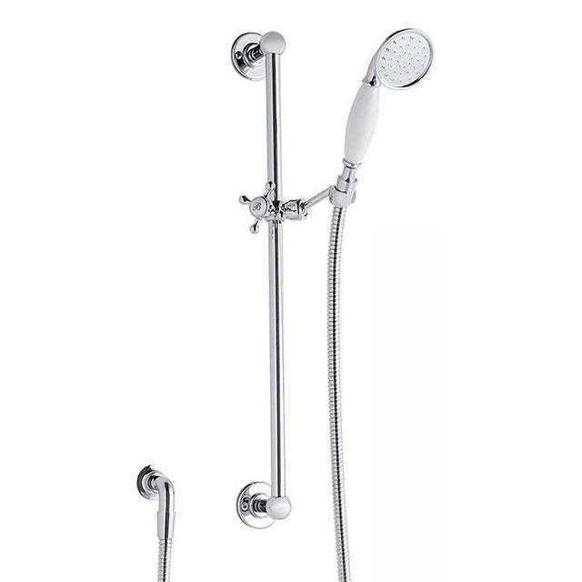 Burlington Traditional Chrome Slide Rail Kit - V12