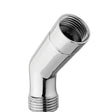 Burlington Angled Chrome Connector for Telephone Handset - V62 - TAP 'N' SHOWER