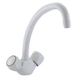 Bristan Value Club  Dual Handle Budget Mono Kitchen Sink Mixer Tap - W