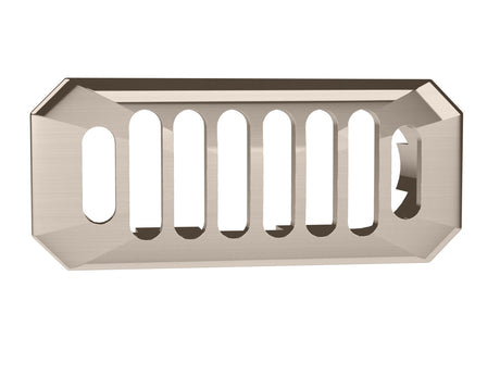 Launde Abbey Victrion Overflow Basin Grill - Brushed Nickel