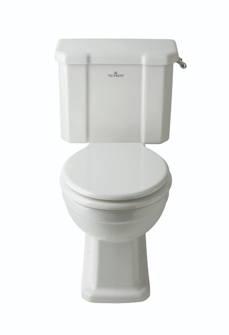 Launde Abbey Victrion CC Pan and Cistern Inc Fittings - White