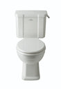Launde Abbey Victrion CC Pan and Cistern Inc Fittings - White