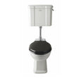 Launde Abbey Victrion Mid Height Flush Pipe Only - Brushed Chrome