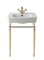 Launde Abbey Victrion Ornate Basin Stand 640 - Gold