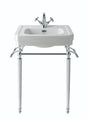 Launde Abbey Towel Rail for Ornate Basin Stand - Chrome - TAP 'N' SHOWER