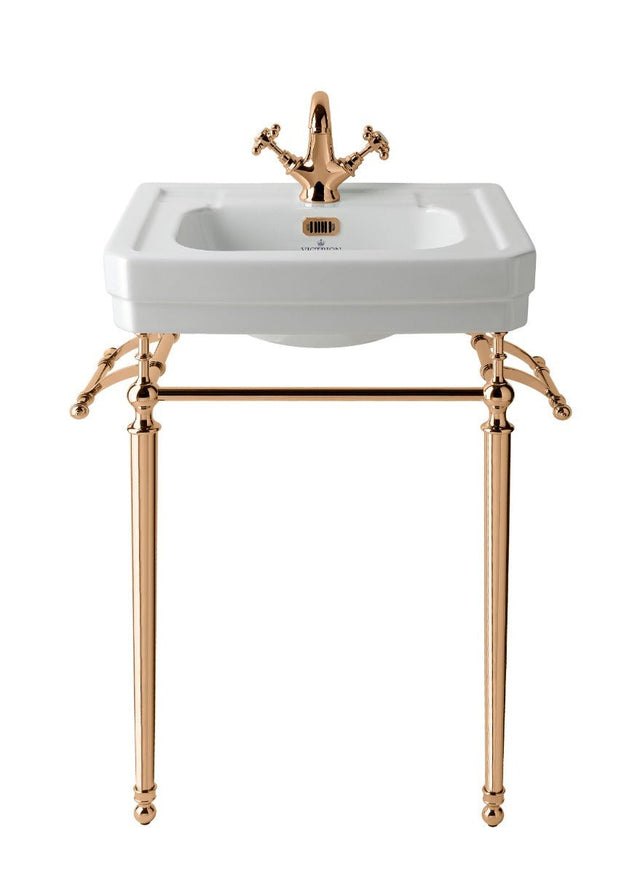Launde Abbey Towel Rail for Ornate Basin Stand - Copper - TAP 'N' SHOWER