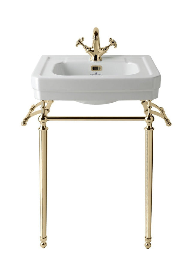 Launde Abbey Towel Rail for Ornate Basin Stand - Gold - TAP 'N' SHOWER