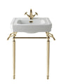 Launde Abbey Towel Rail for Ornate Basin Stand - Gold - TAP 'N' SHOWER