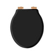 Launde Abbey Victrion Soft Close Toilet Seat - Brushed Copper