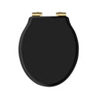 Launde Abbey Victrion Soft Close Toilet Seat - Gold - TAP 'N' SHOWER