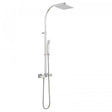 Vado Shower Valves chrome shower unit with rigid riser and handheld showerhead