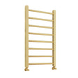 Scudo Vibe Towel Radiator 500 x 800mm - Brushed Brass - VI-80-50-BB
