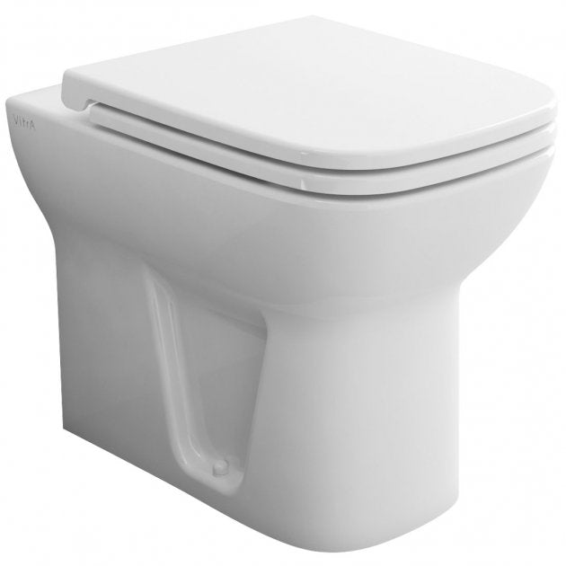 Vitra S20 Back to Wall WC Pan Only 360mm - White - 5520L003-0075