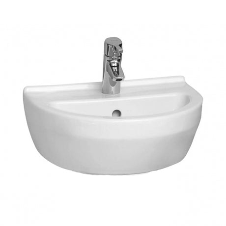 VitrA S50 Cloakroom Basin 450mm x 350mm - White - 5300L003-0001