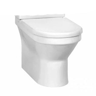 VitrA S50 Back To Wall Close Coupled WC Pan - White - 5332L003-7200