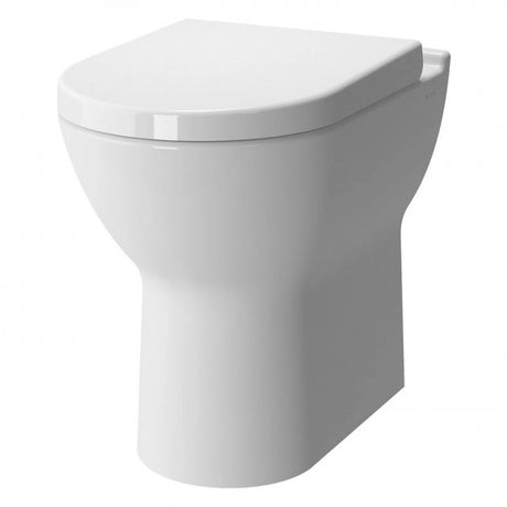 Vitra S50 Back to Wall Comfort Height WC Pan Only 360mm - White - 5369L003-0075
