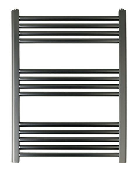 JTP VOS Radiator 800mm High  X 600mm Wide - Brushed Black - VOS806BBL