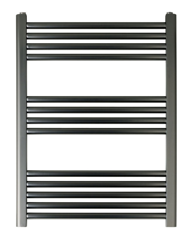 JTP VOS Radiator 800mm High  X 600mm Wide - Brushed Black - VOS806BBL
