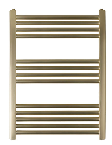 JTP VOS Radiator 800mm High X 600mm Wide - Brushed Brass - VOS806BBR