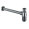Burlington Traditional Chrome Bottle Trap Round Bottom - W14