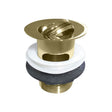 Burlington Slotted Flip Top Basin Waste - Gold - W18GOLD