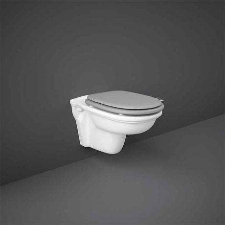 RAK Washington Rimless Wall Hung Pan - White - WASWHPAN-R