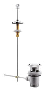 Launde Abbey Traditional Pull Up Basin Waste - Chrome - TAP 'N' SHOWER
