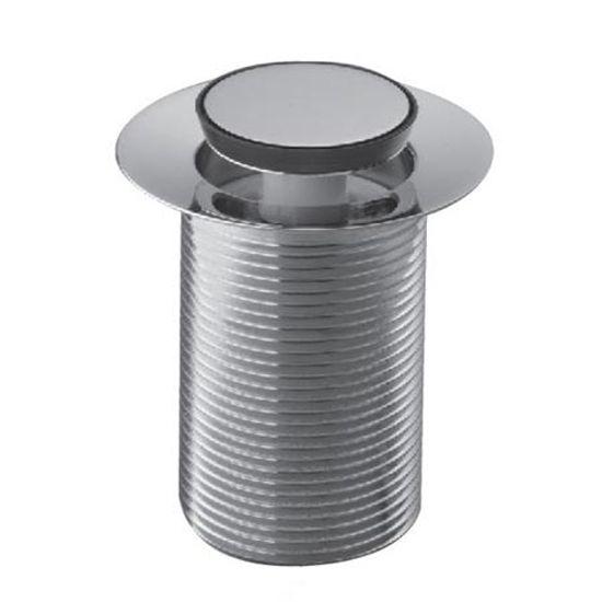 Tavistock Unslotted Chrome Click Waste 65mm - WASTE6