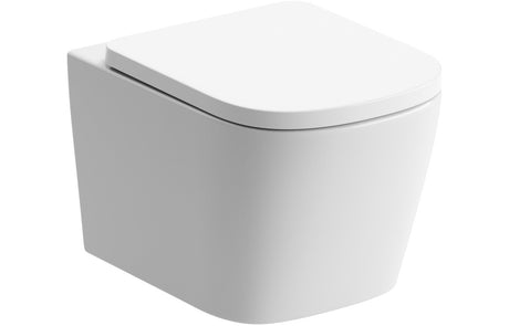 Prystine Loddington Wall Hung Toilet & Soft Close Toilet Seat - Rimless - PRIS1890