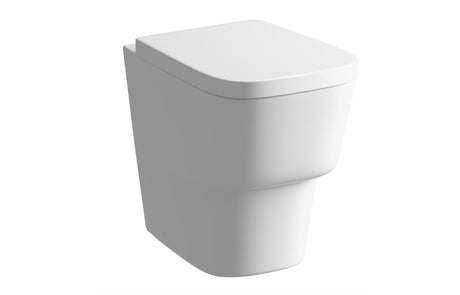 Prystine Tilton Back To Wall Toilet & Soft Close Seat - White - PRIS1848