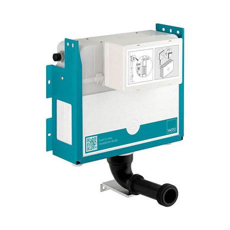 Vado Short Cistern For Back to Wall Pan - WG - 095S - C - TAP 'N' SHOWER