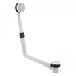 Vado Bath Waste with chrome finish and Clic-Clac push operation for easy bath installation