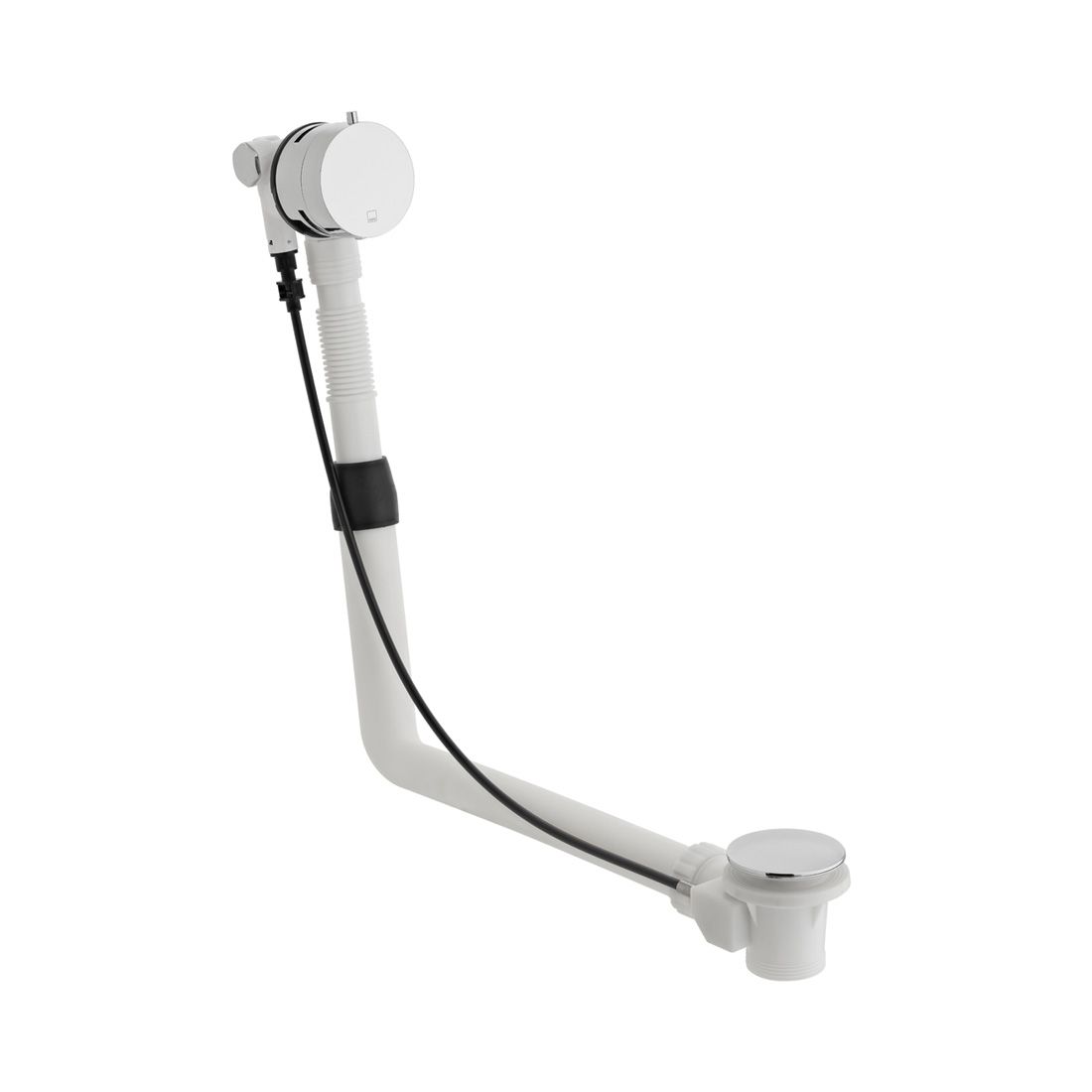 Vado Pop-Up Bath Filler Waste with Overflow - Chrome -  WG-81552A-CP