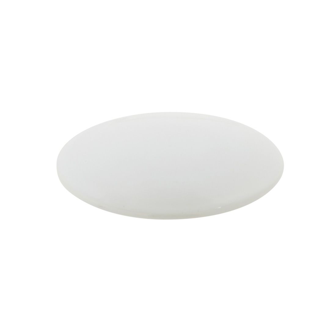 Vado Wastes & Fittings Round Universal Basin Waste Ceramic Clic-Clac Waste Cover Cap - White - WG-395-CAP/RO-WHT